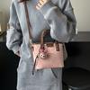 Bolso de Cubo de Moda Estilo Occidental para Mujer 2025 Primavera Nuevo Estilo Moda Nicho Moda Viajero Hombro Cruzado