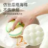 Esponja de Frutas Artefato para Lavar Louça Panela de Cozinha Limpeza Esponja de Limpeza Remoção de Manchas Apagador Mágico Fofo Espessado Uso Doméstico