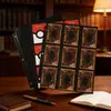 Álbum de Cartas Jogo da Velha Transfronteiriço Folha Solta Cartas de Estrela de Futebol Carta Pokemon Página Interna Granulada Mais Página Interna Carta Ás