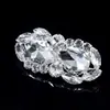 Accesorios de novia creativos de nivel europeo y americano, hebilla de zapato de diamante de agua de cristal, accesorios desmontables para zapatos de novia DIY
