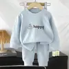 Ropa de casa de otoño e invierno para niños, Ropa de otoño para bebé, Pantalones largos, Conjuntos de ropa interior térmica para bebé, Ropa nueva para niños y niñas, Ropa para niños