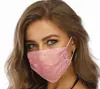 Máscaras Transfronteiriças Europeias e Americanas para Mulheres com Diamantes, Máscara de Diamante Respirável Estilo Celebridade Estrela Europeia e Americana, Decoração da Moda e Personalizada