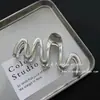 Diseño de Personalidad Sentido Estilístico Pinza Líquida de Mariposa Clip Metálico Estilo Frío Parte Trasera de la Cabeza Pinza Grande de Tiburón Nuevo Pinza para el Cabello Accesorios para el Cabello
