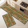 Tapetes de Piso para Cocina Estilo Retro Americano, Absorbentes de Agua, Secado Rápido, Tapetes de Diatomeas, Para Hogar, Restaurante, Resistentes a Manchas, Fácil Cuidado, Antideslizantes