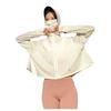 Ropa de protección solar para mujer, de seda helada, a la moda, con protección UV, fina, de verano, para exteriores, con capucha, para comercio exterior