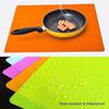 Tapete de mesa isolado antiderrapante de silicone da Amazon Amazon Rectangular Placemat Western Non-Slip