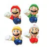 Novo Ímã de Geladeira do Mario Carro Elétrico Estéreo 3D Adesivo de Carro Enfeites de Carro Acessórios de Interior de Carro Decoração da Carroceria Yadi