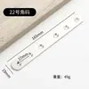 Soporte de Ángulo de Acero Inoxidable de 90 Grados Recto Fijador Triángulo Engrosado Hierro Forma de L t Conector para Muebles Gabinete Soporte de Ángulo para Partición