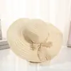 Sombrero de Paja de Verano Sombrero para el Sol para Mujer, Sombrero con Protección Solar para Vacaciones en la Playa, Sombrero de Sol de ala Ancha para Exteriores, Sombrero Dulce, Venta al por Mayor