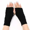 Guantes Triangulares Cortos G295 Nuevos Mangas de Lana Tejidas Sin Dedos para Otoño e Invierno para Hombres y Mujeres Calentadores de Brazos para Escribir