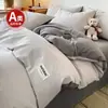 Capa de Edredom 100% Algodão Peça Única Conjunto de Três Peças 150X200X230 Lençol de Cama Individual para Dormitório Estudantil