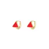 Pendientes geométricos huecos de estrella europeos y americanos, nicho retro, diseño versátil de moda transfronteriza, ear cuffs de círculo geométrico para mujer