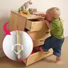 Mueble de TV estantería antivuelco cómoda muebles infantiles dispositivo antivuelco tornillo de expansión fijo herrajes antivuelco