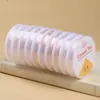 Corda Elástica com Contas de Alta Elasticidade, Pulseira de Contas Budistas Resistente ao Desgaste, Pulseira de Cristal, Elástico de Borracha com Contas, Corda de Fio de Seda Plana