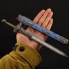 Modelo Periférico de Juego Yongjue Yitianjian Xieyi Wangyuejian 30cm Adornos Artesanales de Metal Completo con Vaina
