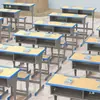 Escuela Primaria y Secundaria Preparatoria Clase de Entrenamiento Escritorio y Silla para Escribir Individual y Doble Persona Escritorio y Silla de Aula Aulas de Tutoría Escuelas