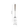 Espátula de Aço Inoxidável 304 com Cabo de Madeira Nogueira Estilo Japonês Conjunto de Utensílios de Cozinha Colher Espátula para Cozinha Doméstica Frigideira Concha para Sopa