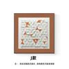 Shien Pintura Decorativa Simple Estéreo Restaurante Sala de Estar Sofá Dormitorio Mesita de Noche Pared de Fondo Colgante Pintura Venta al por Mayor Jit Dropshipping