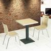 Mesa y silla de tienda de hamburguesas, cantina, desayuno, combinación de comida rápida, tienda de snacks, restaurante de té con leche, mesa y silla, una generación de cabello