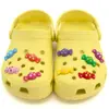 Zapatos de Agujeros de Caramelo Coloridos 3D de PVC Goma Suave Charms para Zapatos Accesorios Decorativos Similares al Estilo de Xiaohongshu