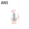 Tanque de Combustible de Aleación de Aluminio de Venta Caliente Transfronteriza para Automóviles Modificados, Junta de Soldadura de Tubería de Aceite, Accesorios para Juntas de Soldadura An3-20