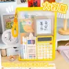 Bolsa de archivo portátil de color fluorescente bolsa de libros de alta calidad para llevar bolsa de almacenamiento con cremallera transparente A4