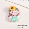 Accesorios de Resina DIY de Dibujos Animados Chicas de Moda Pegamento de Crema Pinzas para el Cabello Funda de Teléfono Hebilla de Zapato Llavero Colgante Accesorios