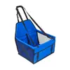 Assento de Carro para Pet Assento Elevatório para Cachorro Transportadora de Viagem para Pet Cesta de Carro para Cachorro Assento de Carro para Pet à Prova d'Água Cinta de Segurança Ajustável Respirável