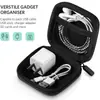Bolsa de Almacenamiento para Auriculares de Eva al por Mayor Fabricante Caja de Embalaje para Productos Digitales Bolsa para Auriculares Soporta Personalización de Logo Cremallera a Prueba de Polvo