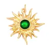 S70 Accesorios para Joyería DIY Espacio Sol Rayo Molino de Viento Luna Estrella Colgante Pequeño