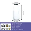 Latas Latas Adelgazantes Taza de Té de Frutas para Llevar Botella de Bebida PET Tapa de Aluminio Sellada Impresión de Película Termorretráctil Taza para Té con Leche