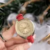 Reloj Redondo para Mujer de Venta Caliente Transfronteriza, Simple y Moderno, Elegante y Exquisito Reloj para Mujer con Cuarzo y Correa de Cuero Incrustado de Diamantes