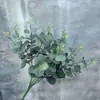 Flores Artificiales Verdes, Vegetación Verde de Techo Estilo Bosque, Hojas, Materiales Florales para Bodas, Accesorios Decorativos, Flores Falsas, Flores Secas