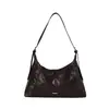 Bolso tipo cesta de gran capacidad estilo coreano para mujer, nuevo bolso de hombro vintage de alta gama para el otoño de 2026, bolso cruzado versátil