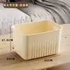 Caja de almacenamiento de escritorio para artículos diversos, caja de almacenamiento para el hogar y la oficina, caja de plástico para medicamentos con tapa, caja de almacenamiento para papelería