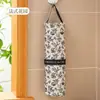 Organizador de armazenamento de sacos de lixo de parede, ferramenta de organização para cozinha, bolsa suspensa para armazenamento de sacolas plásticas, bolsa organizadora para itens diversos