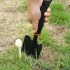 Pá grande de jardinagem, ferramenta para cavar terra para uso doméstico, adequada para plantar flores, vegetais e suculentas, inclui pá de ferro, enxadão, enxada e conjunto para revolver a terra