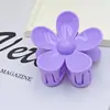 Pinzas para el pelo de flor ABS transfronterizas, accesorios para el pelo dulces de colores caramelo, pinzas de garra de alta gama, pinzas de tiburón en forma de Z, al por mayor