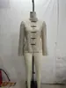 Comercio exterior transfronterizo al por mayor 2026 nueva moda europea y americana para mujer, elegante camisa de rayas de manga larga con cuello redondo y detalle de nudo