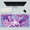 Alfombrilla de ratón de anime Chaotianjiang Extra grande Dibujos animados bidimensionales Pad para teclado de computadora Lavable Antideslizante Grueso Alfombrilla de escritorio para niñas