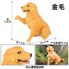 Simulación Mini Gato Perro Modelo de Animal Pequeño Juguete Corgi Perro Chai Pelo Dorado Marioneta Gato Gato sin Pelo Husky Mascota Linda