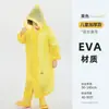 Impermeable Desechable Empaque de Tarjeta Portátil Rafting al Aire Libre Viaje Infantil Engrosado Adulto Vehículo Eléctrico Poncho de Lluvia Todo en Uno