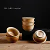 Cerámica Barnizada Horneada a Leña Cerámica Rústica Juego de Té Kung Fu Taza Cónica Taza de Té para Beber Té Taza de Maestro para Mujeres con un Toque de Lujo Taza de Maestro