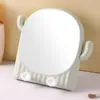 Espelho de maquiagem HD de mesa, espelho pequeno de desenho animado de cacto de mesa, espelho de vestir de fada, atacado de fábrica