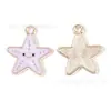 Serie Oceánica Transfronteriza Set Dibujo Animado Concha Estrella de Mar Tortuga Colgante DIY Cadena de Teléfono Llavero Accesorio Hecho a Mano