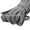 Cinturón de caballo plano y ancho para caminar, correa para bebé, banda de goma plana, cinturón para pantalones de 6 mm, cintura fina, elástica, ajustada, banda elástica de color alto