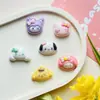 Accesorios de Resina para Animales Pequeños Pegamento Cremoso para Manualidades Kuromi Cinnamoroll Funda de Teléfono Pasador Materiales Hechos a Mano para Manualidades