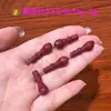 Natural Alto Conteúdo Ouro Roxo Areia Ouro Título da Lista Acessórios Miçanga Solta Cinábrio Vermelho Caneta Wenchang Acessórios Cotovelo para Estudantes