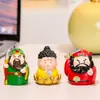 Estátua Guardiã do Zodíaco Chinês, Zhong Kui Deus da Riqueza, Decoração de Mesa de Bodhisattva, Adorno de Mesa Cultural e Criativo de Guan Yu Fofo