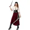 Suministro transfronterizo Amazon popular para mujer adulta Disfraz de rol Piratas del Caribe Cosplay de Halloween